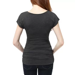 Maternity Pokkori Cowlneck Top -Women's Pokkori Clothing 5165037 ALT