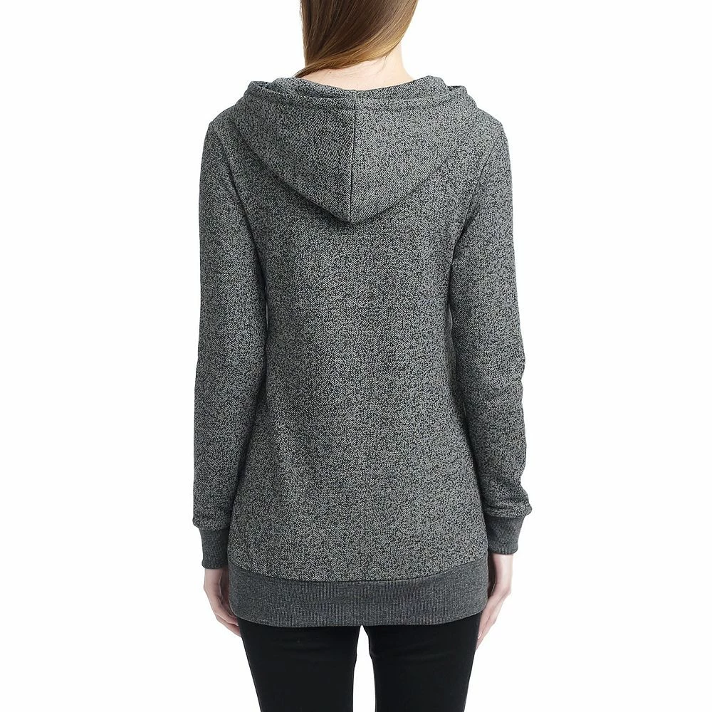 Maternity Pokkori Asymmetrical Zip Hoodie 4 Maternity Pokkori Asymmetrical Zip Hoodie - Image 2