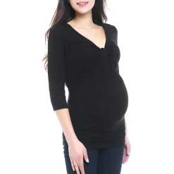 Maternity Pokkori Twist Knot Top