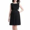 Maternity Pokkori Lace Skater Dress -Women's Pokkori Clothing 5165285 Black