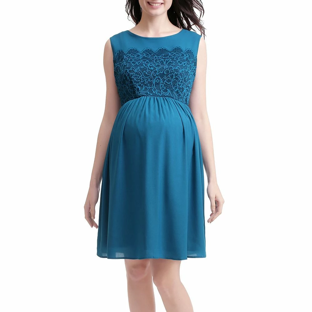 Maternity Pokkori Lace Skater Dress 4 Maternity Pokkori Lace Skater Dress - Image 2