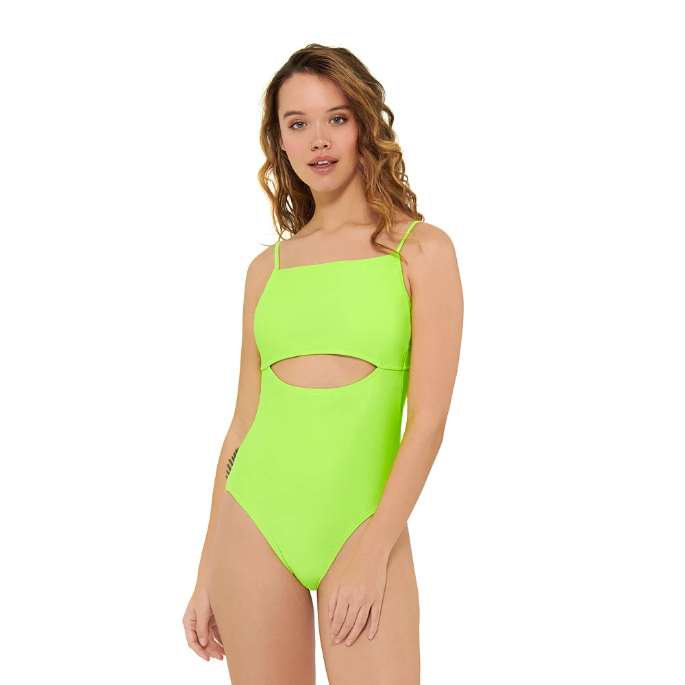 Juniors' Ninety-Nine° Cut Out One-Piece Swimsuit 5 Juniors' Ninety-Nine° Cut Out One-Piece Swimsuit - Image 3