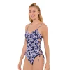 Juniors' Ninety-Nine° Side Lace Up One-Piece Swimsuit 1 Juniors' Ninety-Nine° Side Lace Up One-Piece Swimsuit -Women's Pokkori Clothing 5175447 Daisy Craze