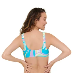 Juniors' Ninety-Nine° Ruched Bikini Top -Women's Pokkori Clothing 5175503 ALT