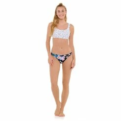 Juniors' Ninety-Nine° Ruched Bikini Top -Women's Pokkori Clothing 5175503 ALT6