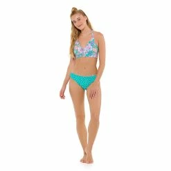 Juniors' Ninety-Nine° Reversible Halter Bikini Top -Women's Pokkori Clothing 5175837 ALT6