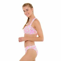 Juniors' Ninety-Nine° Squareneck Bandeau Swim Top 9 Juniors' Ninety-Nine° Squareneck Bandeau Swim Top -Women's Pokkori Clothing 5175875 ALT2