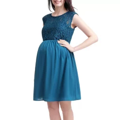 Maternity Pokkori Lace Skater Dress -Women's Pokkori Clothing 5192009 ALT2