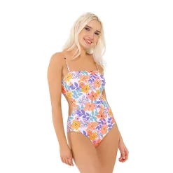 Juniors' Ninety-Nine° Cutout Convertible Bandeau One-Piece Swimsuit 15 Juniors' Ninety-Nine° Cutout Convertible Bandeau One-Piece Swimsuit -Women's Pokkori Clothing 5267683 Wild Garden