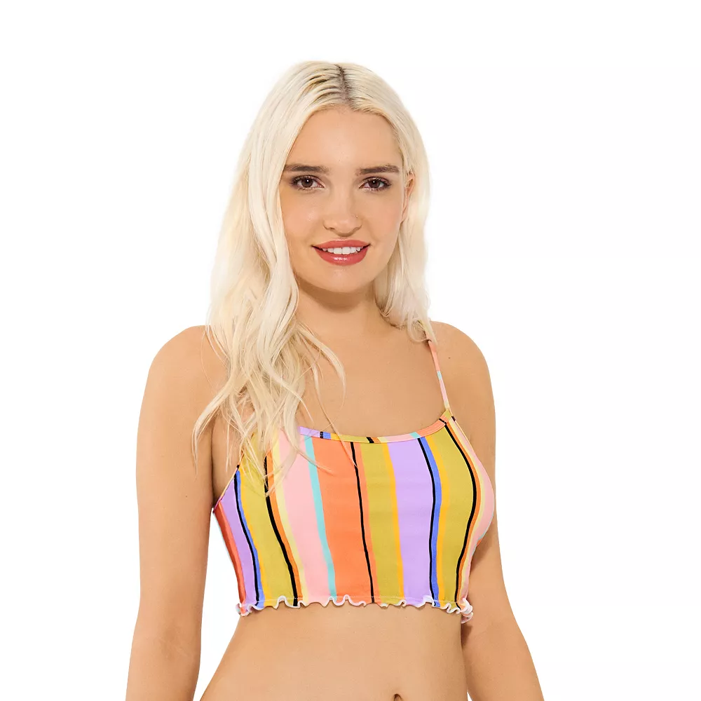 Juniors' Ninety-Nine° Cropped Swim Top 4 Juniors' Ninety-Nine° Cropped Swim Top - Image 2