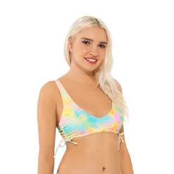 Juniors' Ninety-Nine° Ruched Midkini Swim Top 6 Juniors' Ninety-Nine° Ruched Midkini Swim Top -Women's Pokkori Clothing 5269313 Cotton Candy Sky