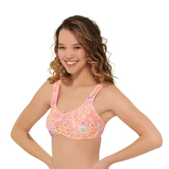 Juniors' Ninety-Nine° Shirred Bikini Top -Women's Pokkori Clothing 5269317 ALT2