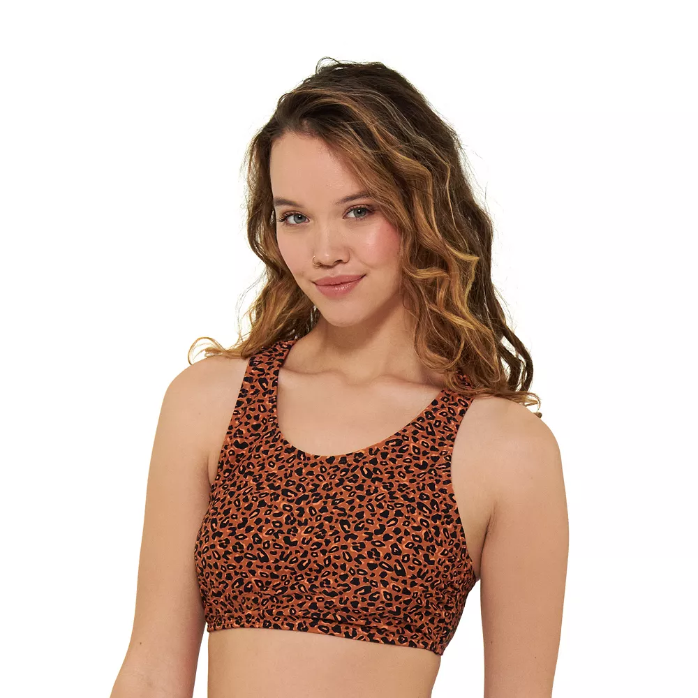 Juniors' Ninety-Nine Degrees° High-Neck Racerback Swim Top 6 Juniors' Ninety-Nine Degrees° High-Neck Racerback Swim Top - Image 4