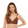 Juniors' Ninety-Nine Degrees° Ruffle Midkini -Women's Pokkori Clothing 5269362 Mini Cheetah Splash