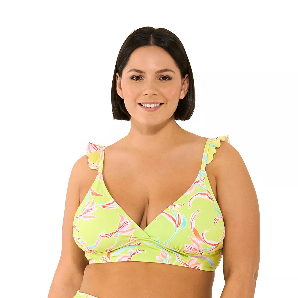 Juniors' Ninety-Nine Degrees° Ruffle Midkini 3 Juniors' Ninety-Nine Degrees° Ruffle Midkini