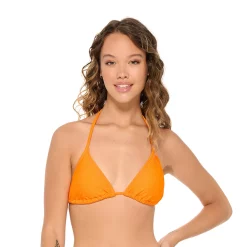 Juniors' Ninety-Nine Degrees° Triangle Bikini Top 13 Juniors' Ninety-Nine Degrees° Triangle Bikini Top -Women's Pokkori Clothing 5326376 Bright Marigold