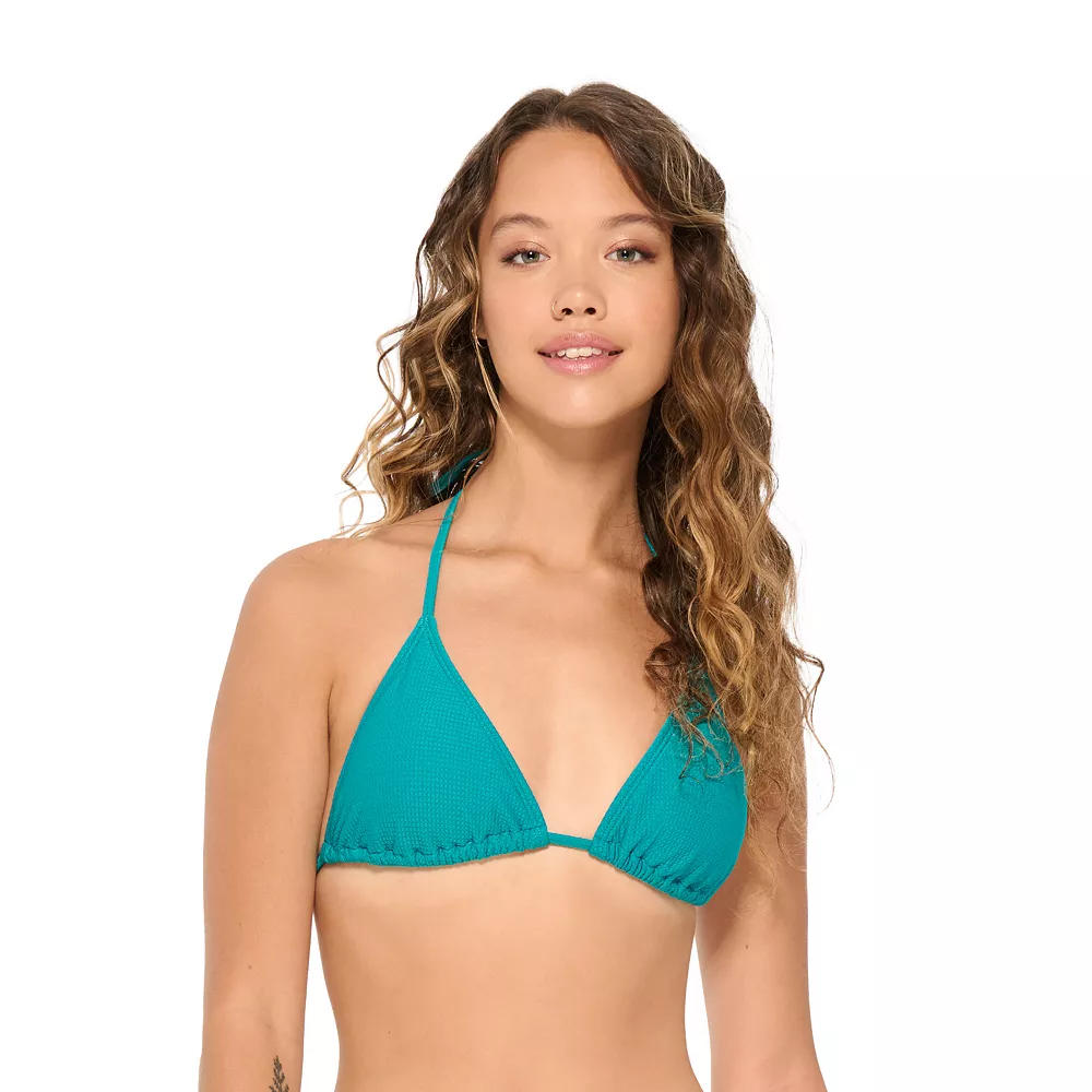 Juniors' Ninety-Nine Degrees° Triangle Bikini Top 6 Juniors' Ninety-Nine Degrees° Triangle Bikini Top - Image 4