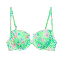 Juniors' Ninety-Nine° Notch Front Underwire Bikini Top -Women's Pokkori Clothing 5502926 ALT5