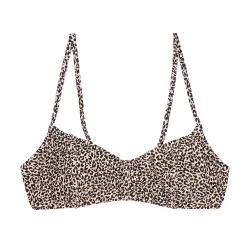 Juniors' Ninety-Nine Degrees° Princess Seam Bralette Swim Top -Women's Pokkori Clothing 5611952 ALT4