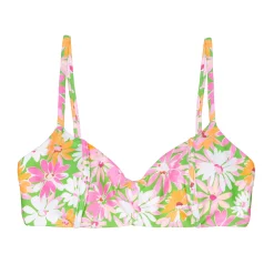 Juniors' Ninety-Nine Degrees° Princess Seam Bralette Swim Top -Women's Pokkori Clothing 5611952 ALT5