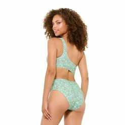 Juniors' Ninety-Nine Degrees° One-Shoulder One-Piece Swimsuit -Women's Pokkori Clothing 5611974 ALT