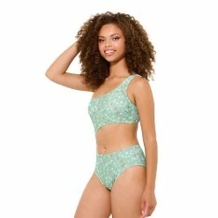 Juniors' Ninety-Nine Degrees° One-Shoulder One-Piece Swimsuit -Women's Pokkori Clothing 5611974 ALT2