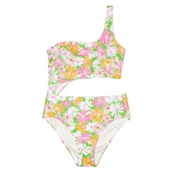 Juniors' Ninety-Nine Degrees° One-Shoulder One-Piece Swimsuit -Women's Pokkori Clothing 5611974 ALT5