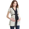 Maternity Pokkori Polka-Dot Nursing Top -Women's Pokkori Clothing 5703631