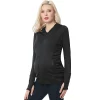 Maternity Pokkori Ruched Performance Hoodie -Women's Pokkori Clothing 5703662