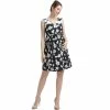 Maternity Pokkori Floral Colorblock Fit & Flare Dress -Women's Pokkori Clothing 5703668