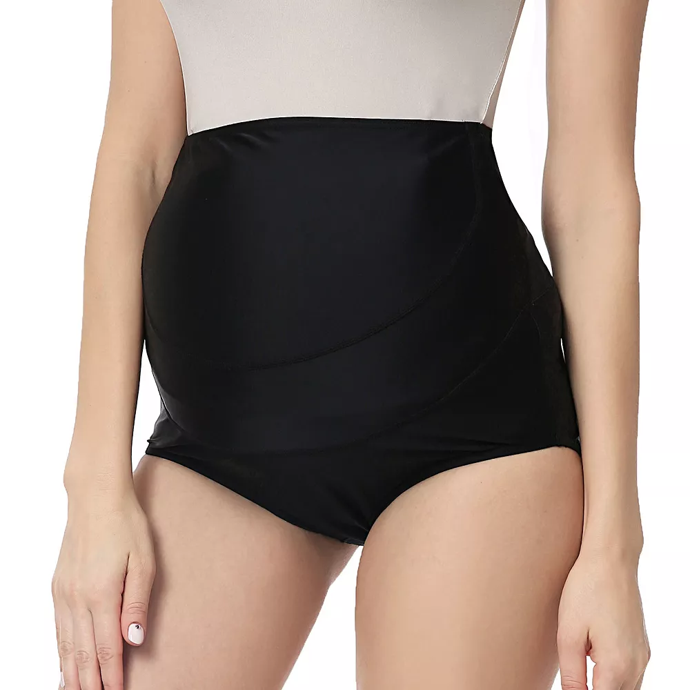 Maternity Pokkori UPF 50+ Over-The-Belly Swim Bottoms 3 Maternity Pokkori UPF 50+ Over-The-Belly Swim Bottoms