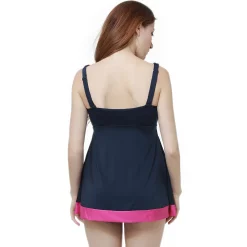 Maternity Pokkori UPF 50+ Colorblock One-Piece Swimdress 7 Maternity Pokkori UPF 50+ Colorblock One-Piece Swimdress -Women's Pokkori Clothing 5703690 ALT