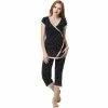 Maternity Pokkori Lace-Accent Nursing Pajama Top & Pajama Capri Set -Women's Pokkori Clothing 5703701