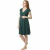 Maternity Pokkori Daily Essential Nightgown 1 Maternity Pokkori Daily Essential Nightgown -Women's Pokkori Clothing 5703707 Forest Green