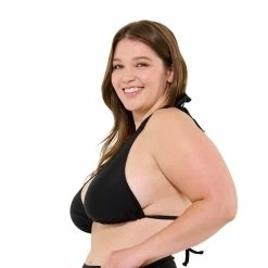 Juniors' Plus Size Ninety-Nine Degrees° Adjustable Halter Bikini Top 13 Juniors' Plus Size Ninety-Nine Degrees° Adjustable Halter Bikini Top -Women's Pokkori Clothing 5759985 ALT4