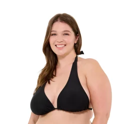 Juniors' Plus Size Ninety-Nine Degrees° Adjustable Halter Bikini Top 14 Juniors' Plus Size Ninety-Nine Degrees° Adjustable Halter Bikini Top -Women's Pokkori Clothing 5759985 ALT5