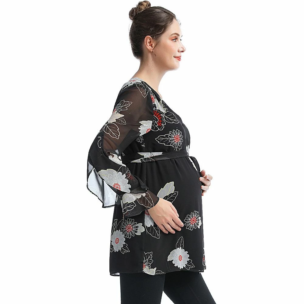 Maternity Pokkori Embroidered Blouse 5 Maternity Pokkori Embroidered Blouse - Image 3