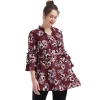 Maternity Pokkori Nursing Floral Print Blouse -Women's Pokkori Clothing 5932356