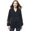 Maternity Pokkori Shawl Collar Sweatshirt