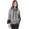 Maternity Pokkori Nursing Embroidery Active Hoodie -Women's Pokkori Clothing 5932364