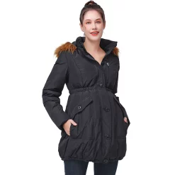Maternity Pokkori Down Parka Coat