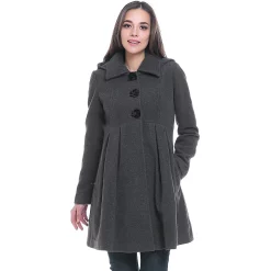 Maternity Pokkori Wool-Blend Coat -Women's Pokkori Clothing 5932366 ALT2