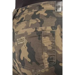 Poetic Justice Plus Size Tall Women's Curvy Fit Camo Destroyed Skinny Jeans -Women's Pokkori Clothing 6061505 ALT3