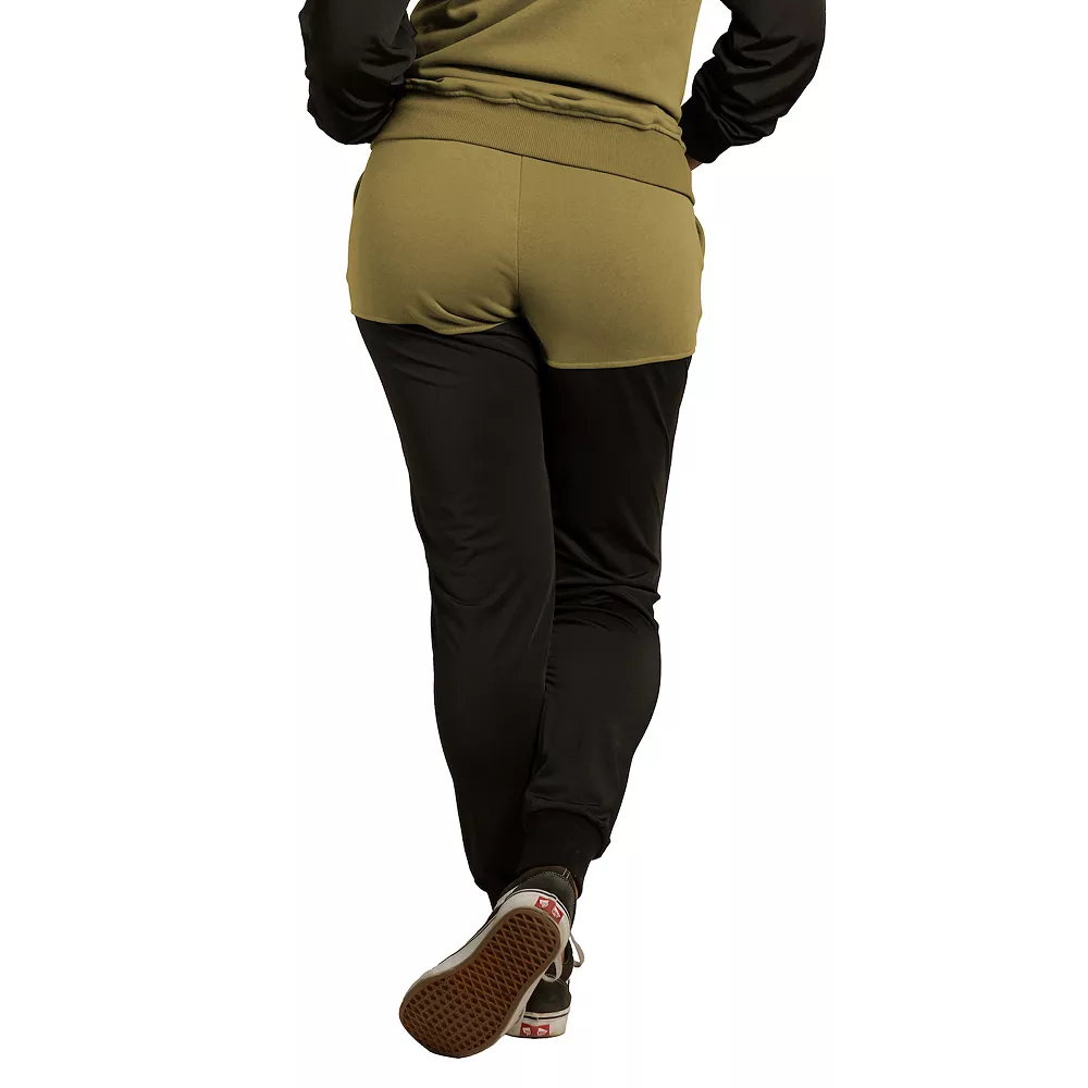 Poetic Justice Women's Contrast Blocked Slim Jogger 5 Poetic Justice Women's Contrast Blocked Slim Jogger - Image 3