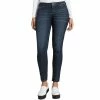 Poetic Justice Women's Curvy Fit Stretch Denim Diamond Embossed Skinny Jeans -Women's Pokkori Clothing 6137833