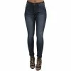 Poetic Justice Women's Curvy Fit Stretch Denim Classic Skinny Jeans -Women's Pokkori Clothing 6137837